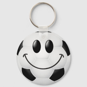 Porte-clés Visage de ballon de football