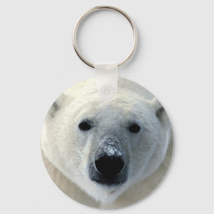 Porte-clés Visage de l'ours polaire