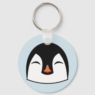 Porte-clés Visage de pingouin