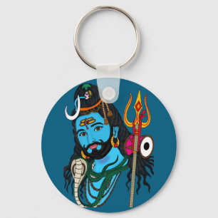 Porte-clés visage de Shiva