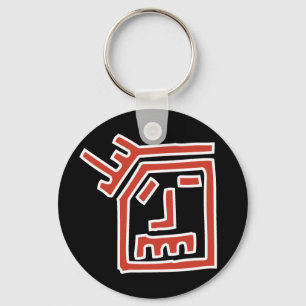Porte-clés Visage de trouille