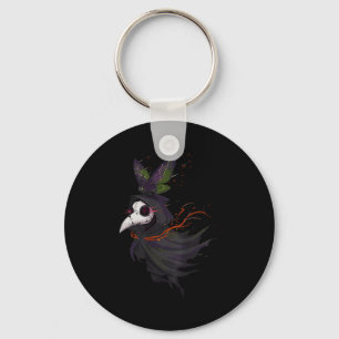 Porte-clés Visage Docteur Occult Peste Gothique Cottagecore M