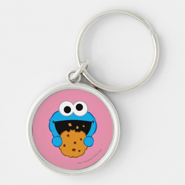 Porte-clés Visage du cookie (Devant)