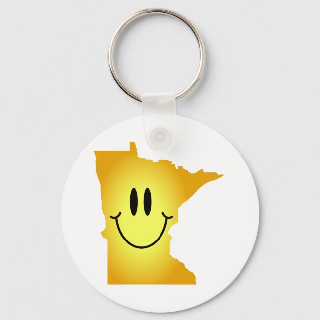 Porte-clés Visage du Minnesota (Recto)