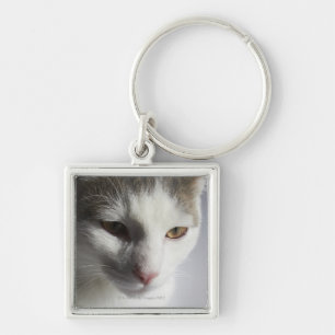 Porte-clés Visage d'un chat