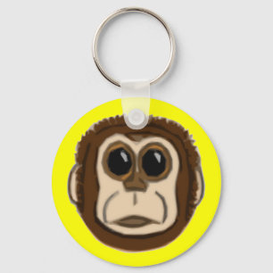 Porte-clés Visage Keychain de singe