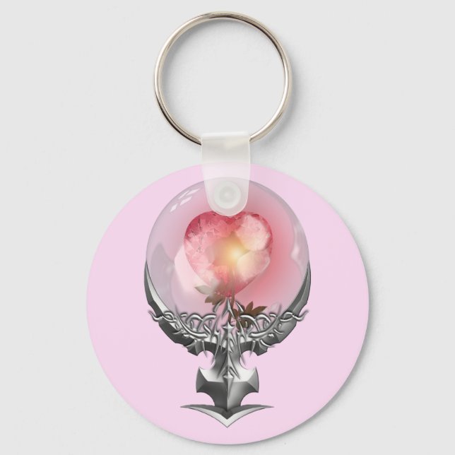 Porte-clés Vision De L'Amour Pour Son Porte - clé (Recto)