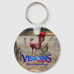 Porte-clés Visions Alpha Porte - clé - Flamant rose
