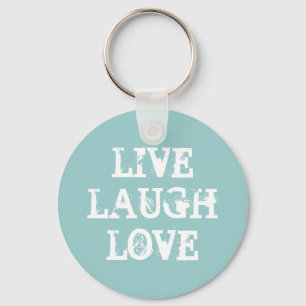 Porte-clés Vivent le porte - clé d'amour de rire avec la