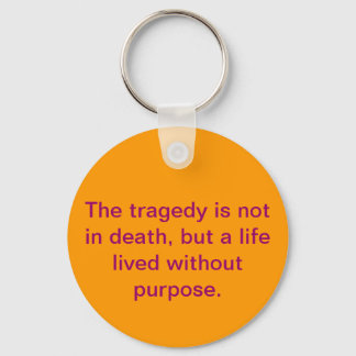 Porte-clés Vivre Avec Un But