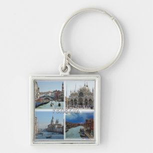 Porte-clés VNT024 VENISE, Mosaïque, Vénétie, Italie,