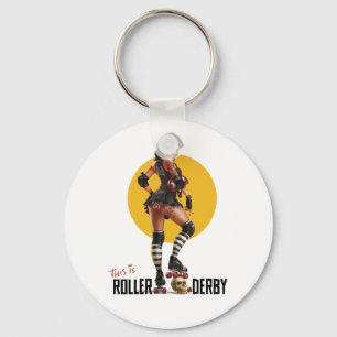 Porte-clés Voici Le Porte - clé Roller Derby