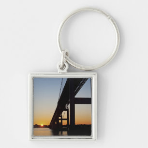 Porte-clés Voile et départ de Newport Rhode Island