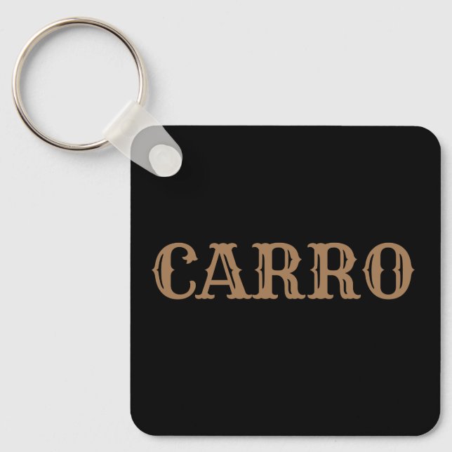 Porte-clés voiture, (Recto)