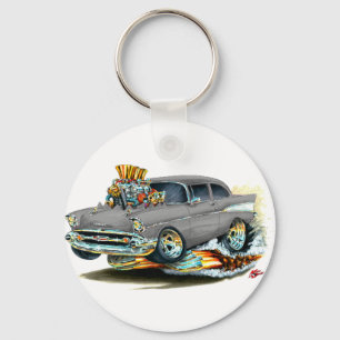 Porte-clés Voiture 1957 grise de Chevy 150-210