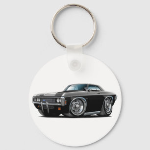 Porte-clés Voiture 1969 noire d'impala