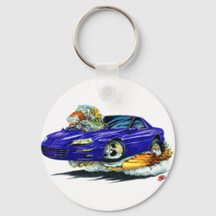 Porte-clés Voiture bleue Camaro 1998-02
