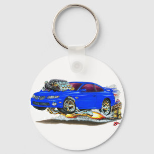Porte-clés Voiture bleue GTO 2004-06