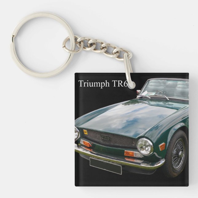 Porte-clés Voiture de sport Triumph TR6 (Devant)