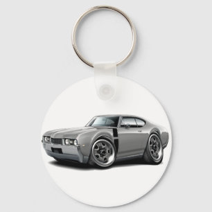 Porte-clés Voiture gris-noir 1968 âgée de 442 ans