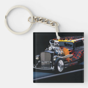 Porte-clés Voiture hot rod