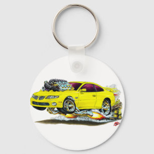Porte-clés Voiture Jaune GTO 2004-06