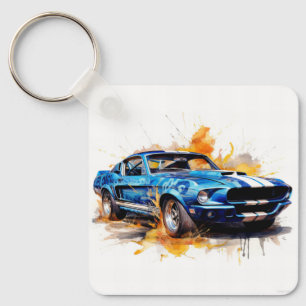Porte-clés Voiture Musclée