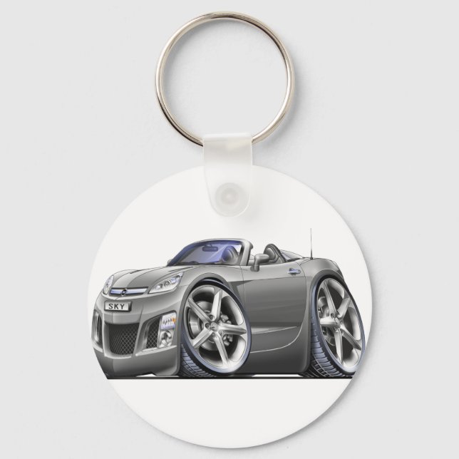 Porte-clés Voiture Sky Silver (Recto)