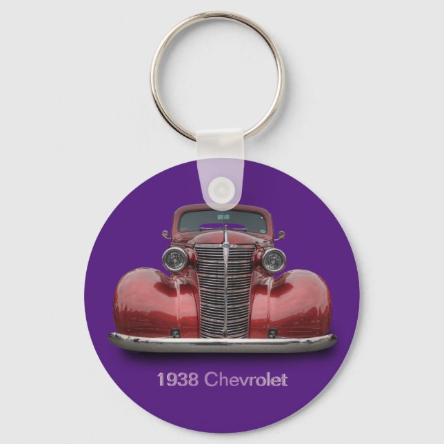 PORTE-CLÉS VOITURE VINTAGE 1938 (Recto)