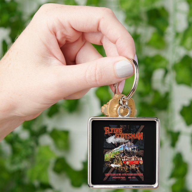 Porte-clés Volant Scotsman Steam Train Anglais Locomotive (Créateur téléchargé)