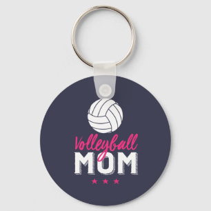 Porte-clés Volleyball Maman Fière Mère Mère du sport Joueu