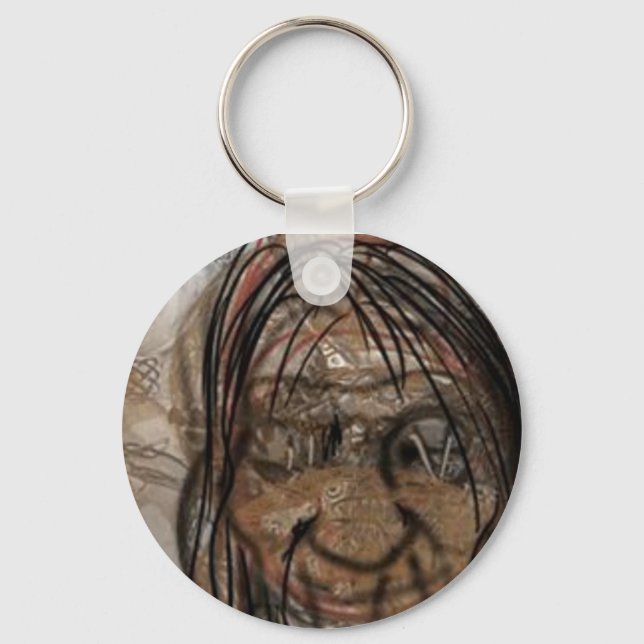 Porte-clés Voodoo Head (Recto)