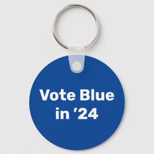 Porte-clés Vote Blue en 2024