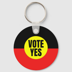 Porte-clés Vote Oui À La Voix Au Parlement