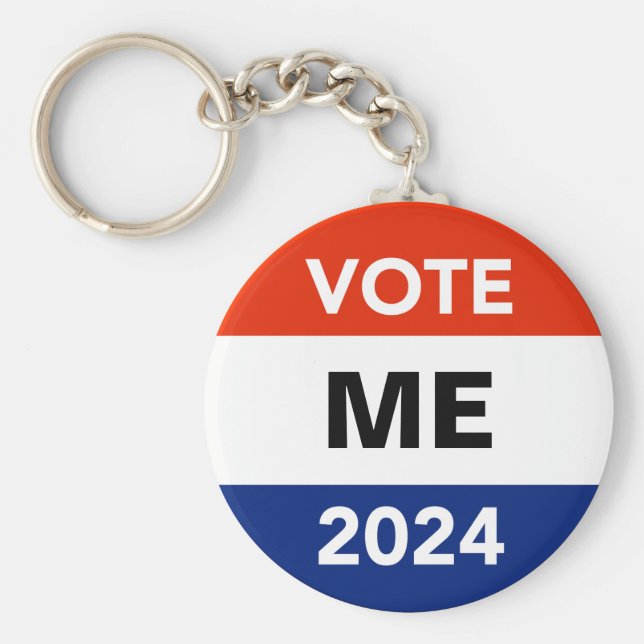 Porte-clés Vote personnel Campagne électorale présidentielle  (Devant)