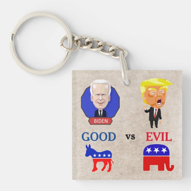 Porte-clés Voter Pour Le Bon Porte - clé (Devant)