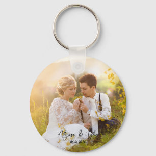 Porte-clés Votre photo de couple préférée