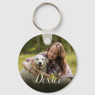 Porte-clés Votre photo préférée pour animal de compagnie