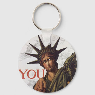 Porte-clés Vous achetez une Liberty Bond de peur de périr