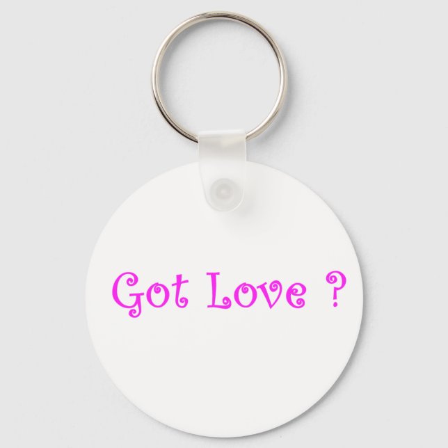 Porte-clés Vous avez de l'amour ?-porte - clé (Recto)