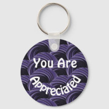 Vous Êtes Apprécié Cercles Noirs Violet Merci