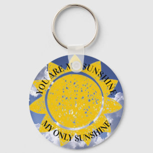 Porte-clés Vous êtes mon porte - clé de soleil