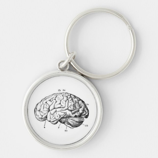 Porte-clés Vous êtes un cerveau (Devant)