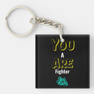 PORTE-CLÉS VOUS ÊTES UN COMBAT !