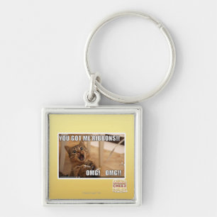 Porte-clés Vous m'avez obtenu des rubans ! !