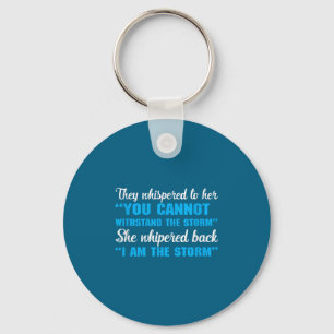 Porte-clés Vous ne pouvez pas résister au graphique I Am The