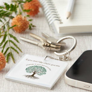 Porte-clés Vous n'êtes pas un arbre