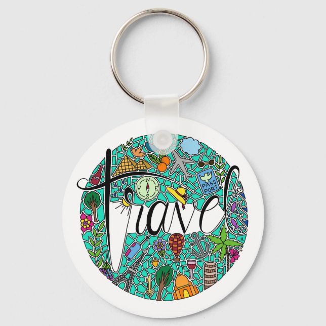 Porte-clés Voyage (Recto)