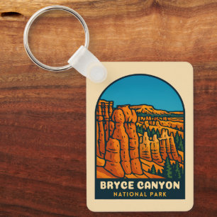 Porte-clés Voyage à l'ancienne Parc national de Bryce Canyon 