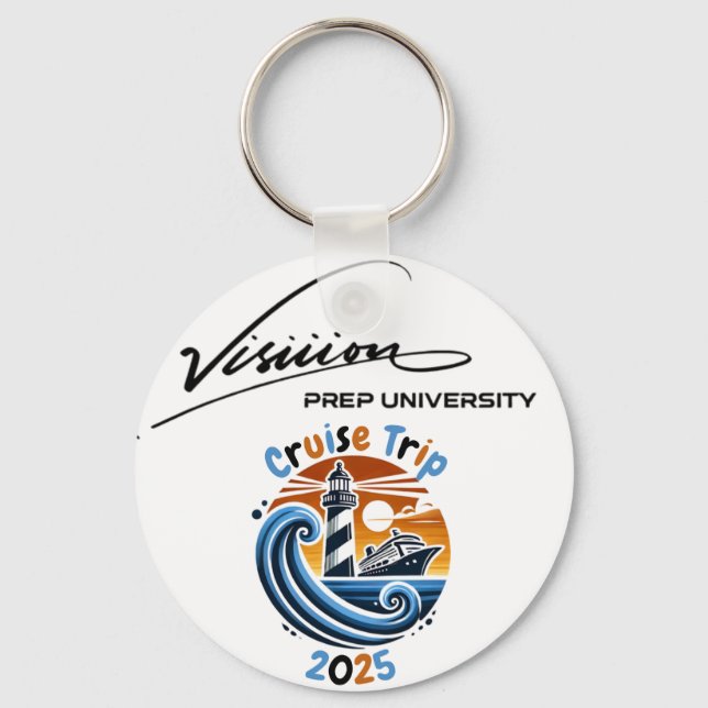 Porte-clés Voyage de croisière 2025 Merch Porte - clé (Recto)